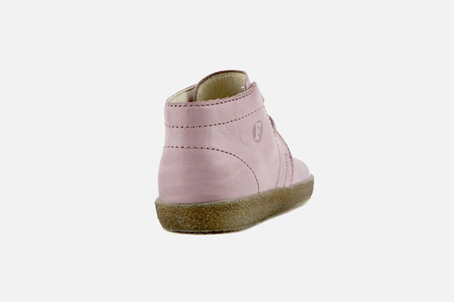 Girls Falcotto | Falcotto - Pilote Sweet Rosa Lace-Up Boots On Labotte