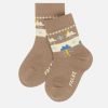 Girls Falke | Falke - Weather Socks Brown Socks On Labotte
