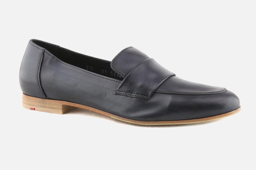 Women LLOYD | Lloyd - Gazette Bleu Loafers On Labotte