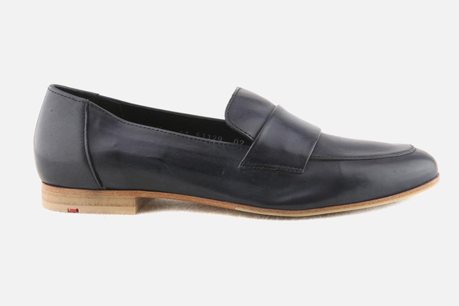 Women LLOYD | Lloyd - Gazette Bleu Loafers On Labotte