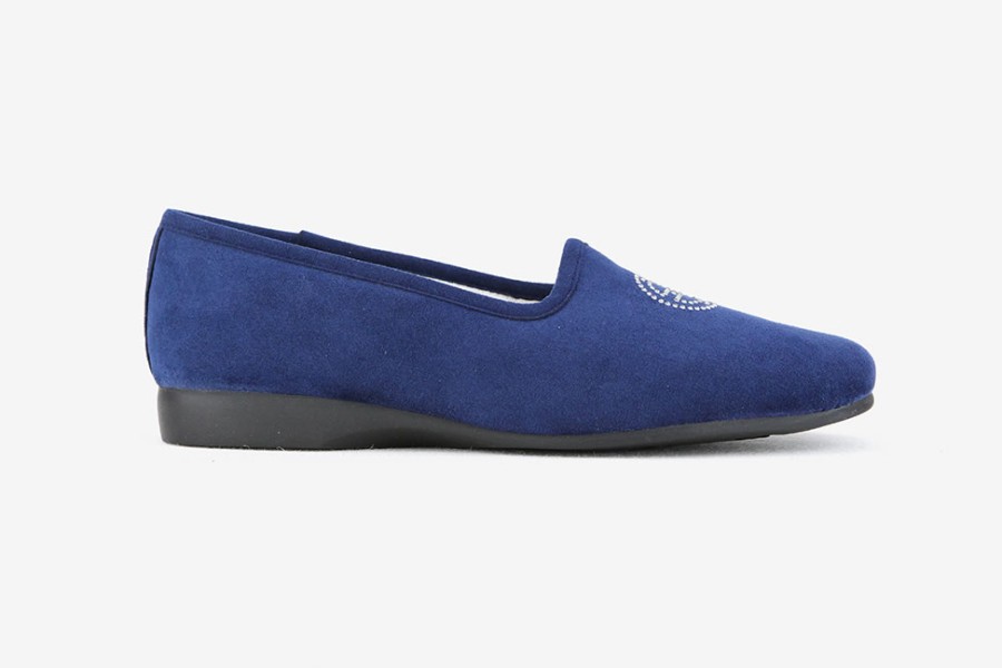 Women Exquise | Exquise - Dream Bleu Low Slippers On Labotte