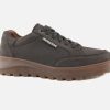 Men Mephisto | Mephisto - Flynn Dark Brown Sneakers On Labotte