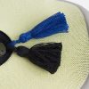 Women Collégien | Collegien - Ukulele Bleu Jaune Slippers-Socks On Labotte