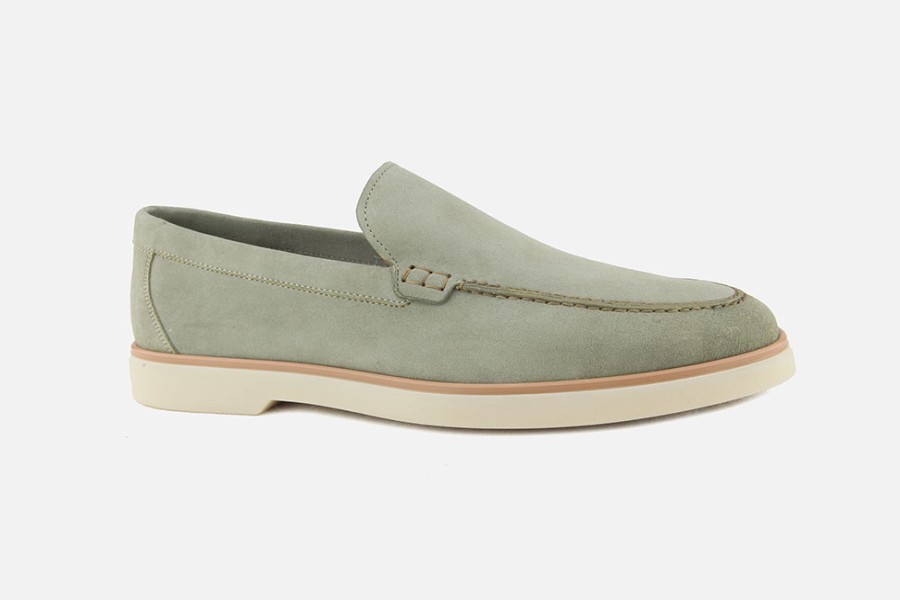 Men Magnanni | Magnanni - Regan Greenery Loafers On Labotte