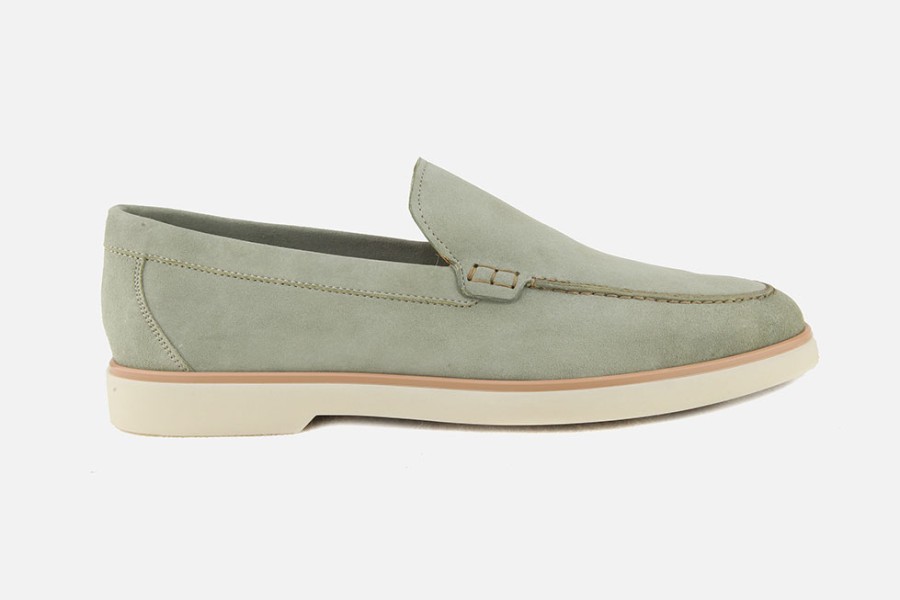 Men Magnanni | Magnanni - Regan Greenery Loafers On Labotte