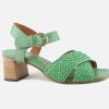 Women Artami | Artami - Oma Mint Sandals On Labotte
