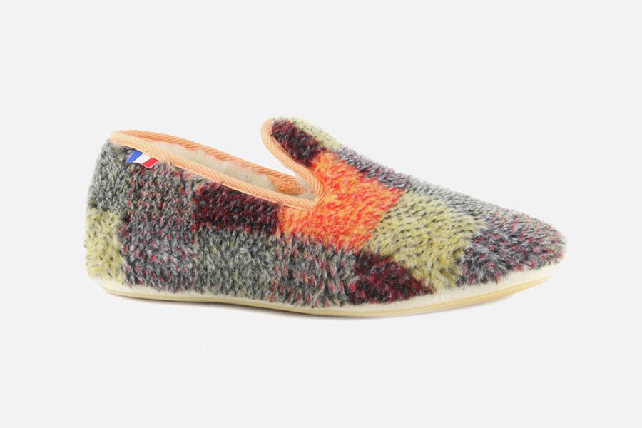 Women Les chaussons de Flo | Les Chaussons De Flo - Zaza Doudou Multi Charentaises On Labotte