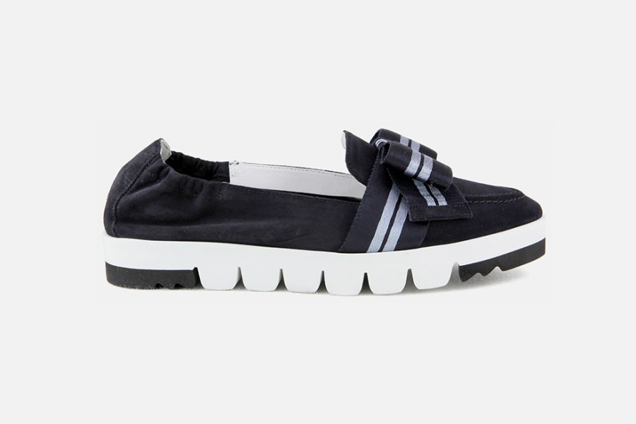 Women Kennel & Schmenger | Kennel & Schmenger - Solo Bleu Loafers On Labotte
