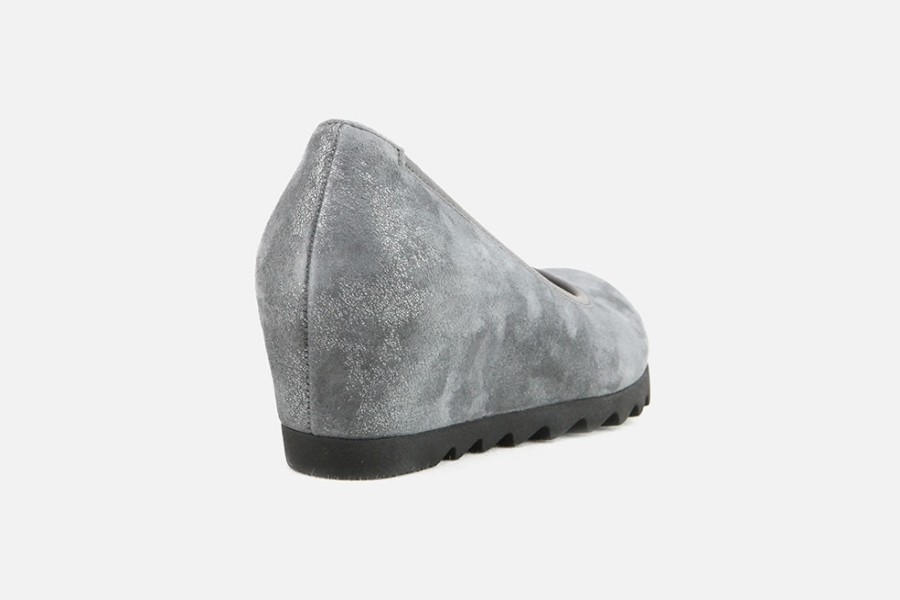 Women Gabor | Gabor - July Dark Silver Pumps On Labotte