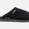 Men Giesswein | Giesswein - Bonheur Noir Low Slippers On Labotte