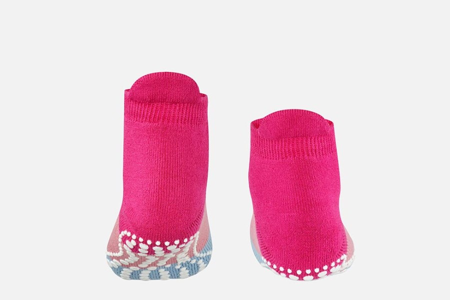 Girls Falke | Falke - Colourblock Gloss Slippers-Socks On Labotte
