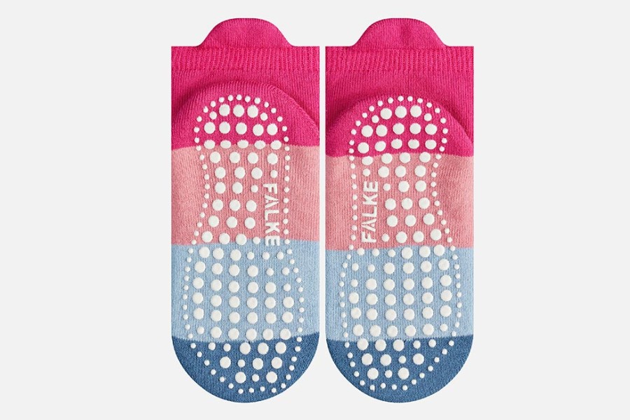 Girls Falke | Falke - Colourblock Gloss Slippers-Socks On Labotte