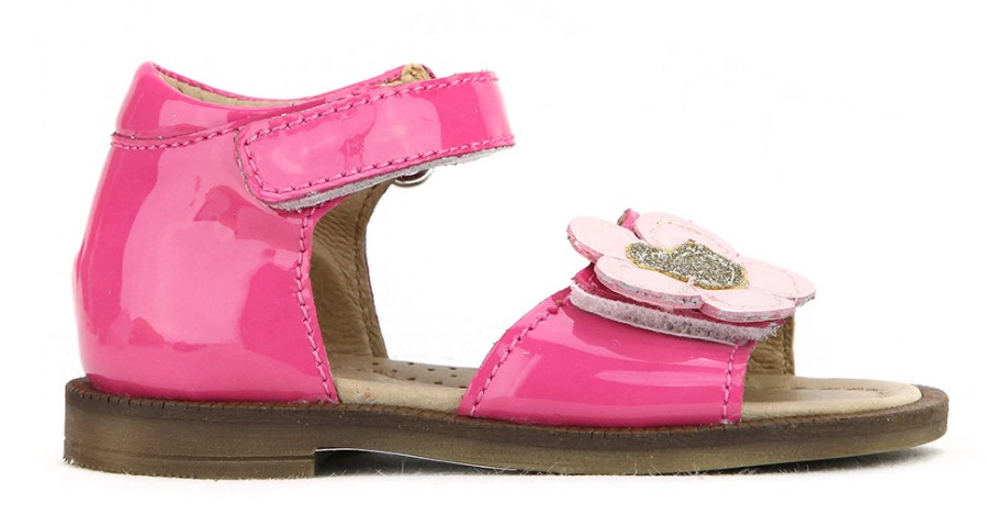 Girls Romagnoli | Romagnoli - Anemona V Rose Sandals On Labotte