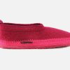 Women Giesswein | Giesswein - Corvatsch Rouge High Slippers On Labotte