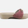 Women Scholl | Scholl - Pescura Heel Pink Sandals On Labotte