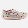 Girls Bellamy | Bellamy - Floriane Floral Low Slippers On Labotte