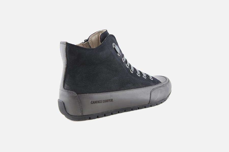 Women Candice Cooper | Candice Cooper - Plus Grey Night Lace-Up Boots On Labotte