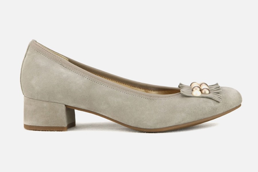 Women Gabor | Gabor - Instant D Beige Pumps On Labotte
