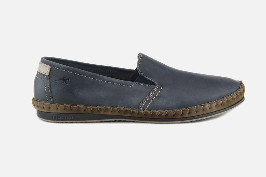 Men Fluchos | Fluchos - Sebastian Ocean Loafers On Labotte