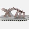Girls Romagnoli | Romagnoli - Tabatah Rosa Sandals On Labotte