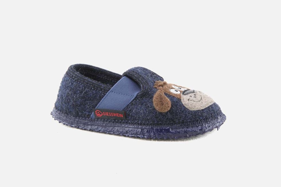 Girls Giesswein | Giesswein - Emilien Le Chien Low Slippers On Labotte