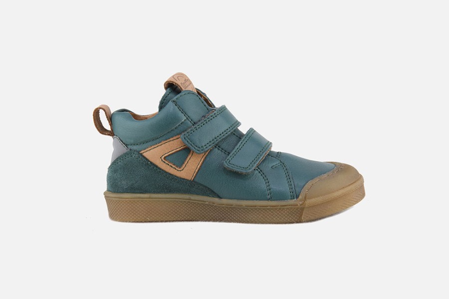 Boys Froddo | Froddo - Julius Green Cognac Velcro Shoes On Labotte