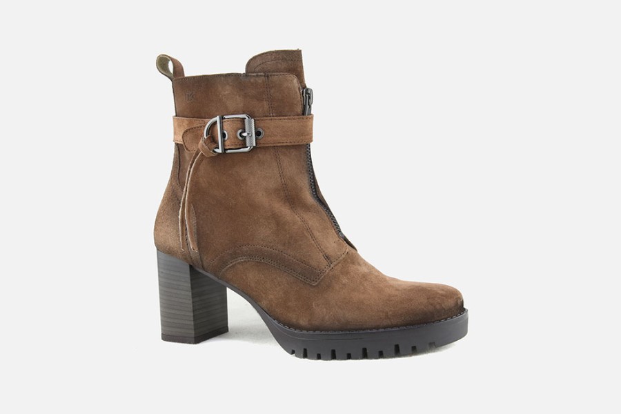 Women Dorking | Dorking - Caley Wood Vintage Ankle Boots On Labotte