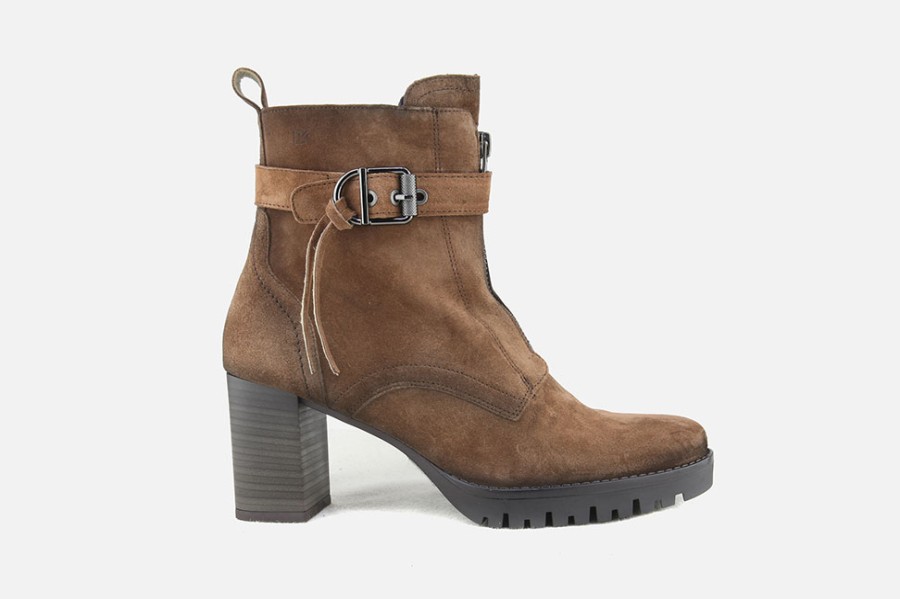 Women Dorking | Dorking - Caley Wood Vintage Ankle Boots On Labotte