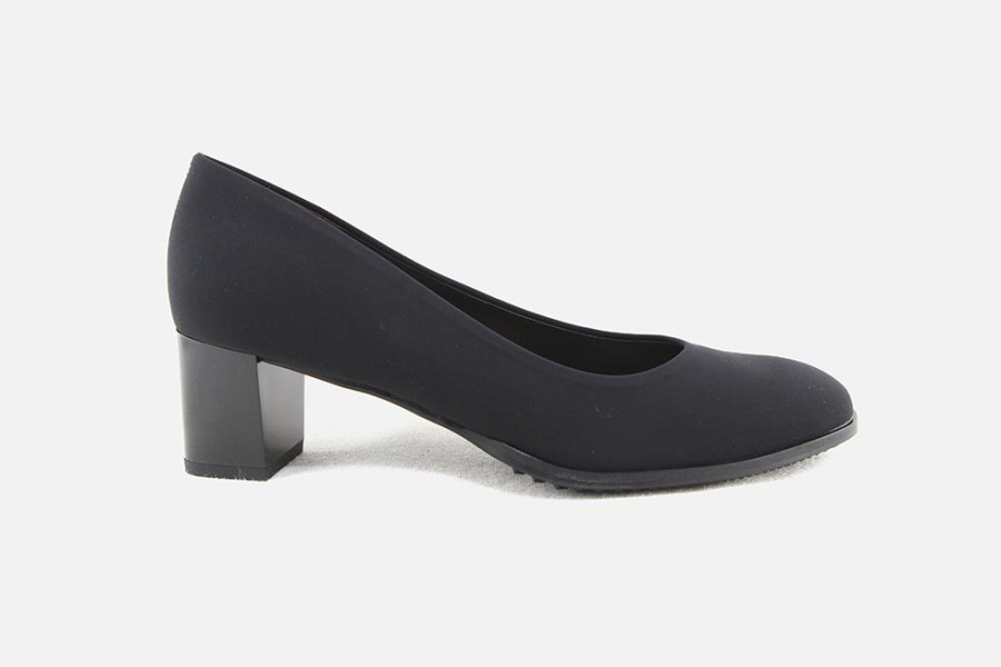 Women Brunate | Brunate - Barbara T Noir Pumps On Labotte