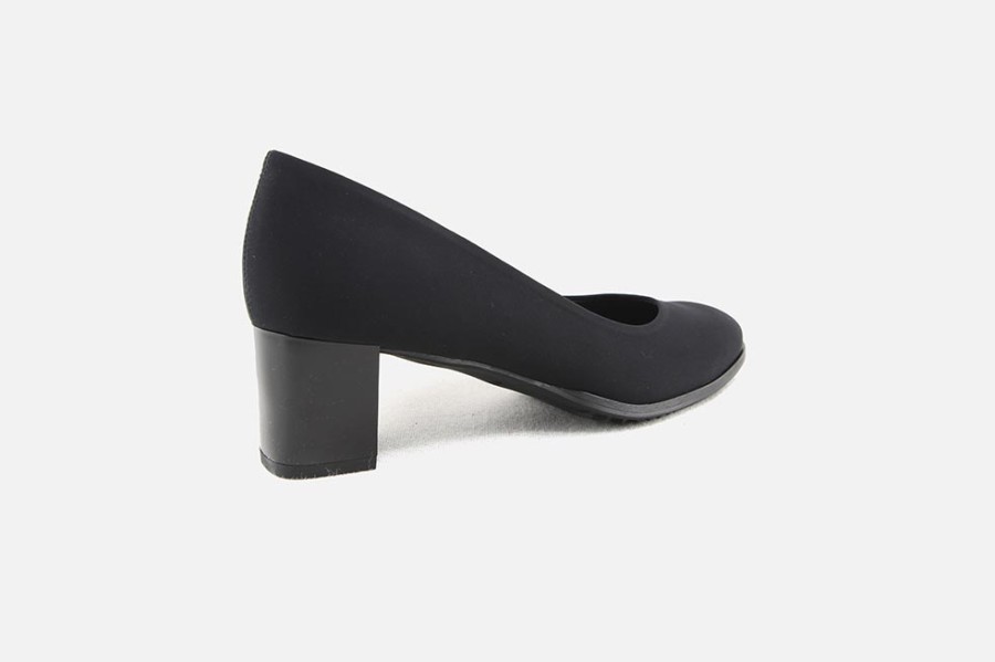 Women Brunate | Brunate - Barbara T Noir Pumps On Labotte