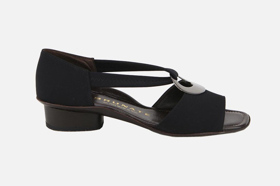 Women Brunate | Brunate - Brindisi T Noir Sandals On Labotte