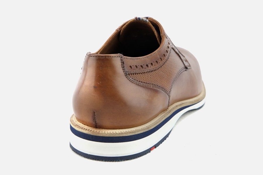 Men LLOYD | Lloyd - Jerry Cognac Derbies On Labotte