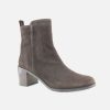 Women Cervone | Cervone - Chabada Daim Choco Ankle Boots On Labotte