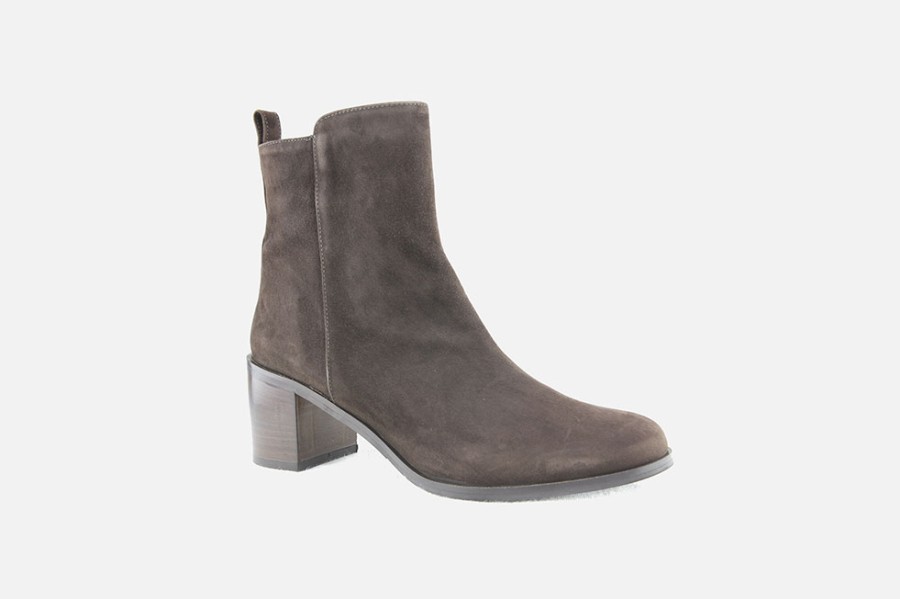 Women Cervone | Cervone - Chabada Daim Choco Ankle Boots On Labotte