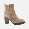 Women Cervone | Cervone - Charleville Sandy Ankle Boots On Labotte
