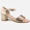 Women Moments By Content | Moments By Content - Venus Shiny Rose Sandals On Labotte