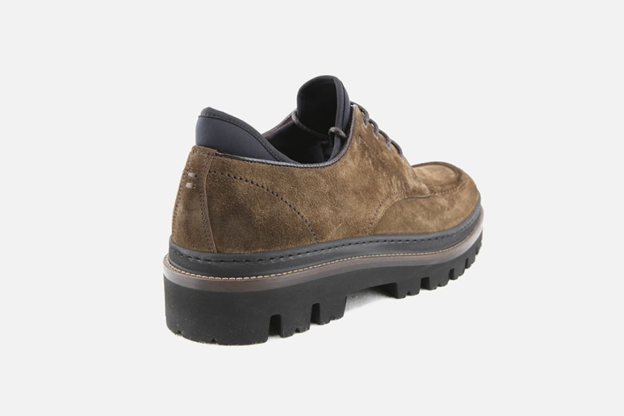 Men Fabi | Fabi - Fellow Brown Black Derbies On Labotte