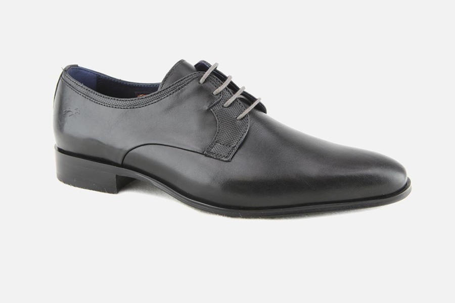 Men Fluchos | Fluchos - Astor Noir Derbies On Labotte