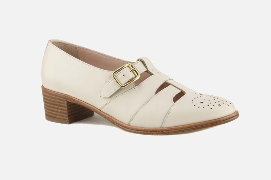 Women Pertini | Pertini - Roya Beige Loafers On Labotte