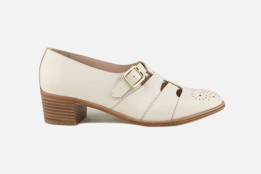 Women Pertini | Pertini - Roya Beige Loafers On Labotte