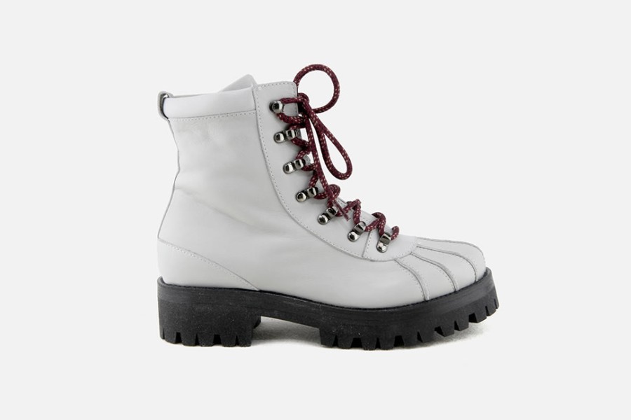 Women Nude of Scandinavia | Nude Of Scandinavia - Iggy Ice Lace-Up Boots On Labotte