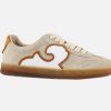 Women MaiMai | Maimai - Encyclo Sandy Caramel Sneakers On Labotte