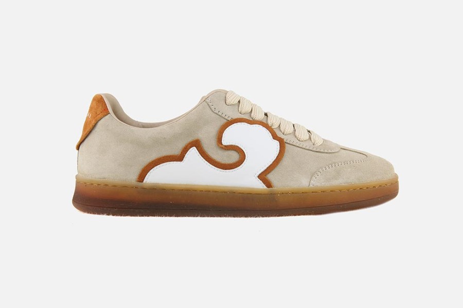 Women MaiMai | Maimai - Encyclo Sandy Caramel Sneakers On Labotte