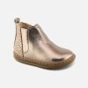 Girls Shoo Pom | Shoo Pom - Bouba Jodzip Copper Leo Ankle Boots On Labotte