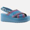 Women Pons Quintana | Pons Quintana - Magical Peacock Sandals On Labotte