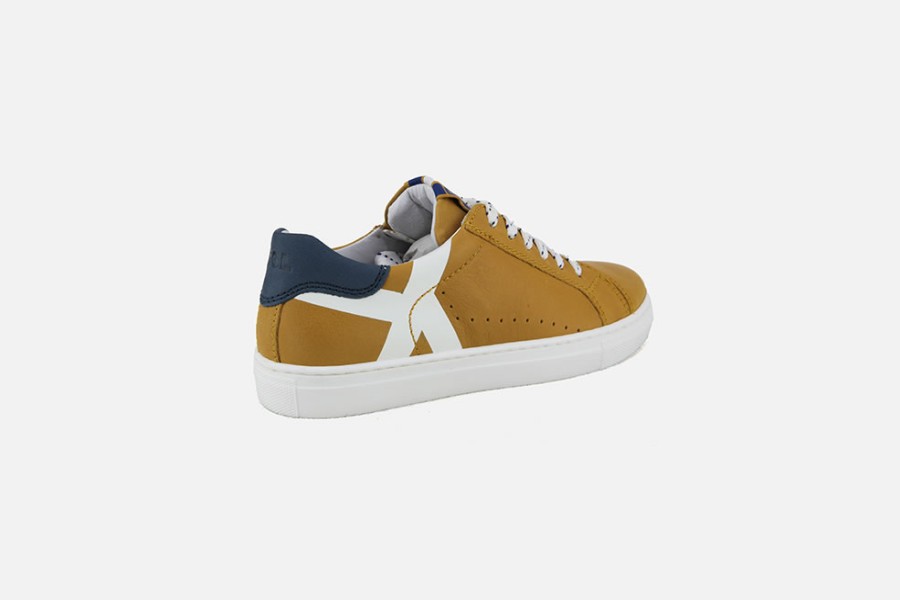 Boys Romagnoli | Romagnoli - Marvin Ocra Lace-Up Shoes On Labotte
