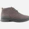 Men Timberland | Timberland - Boulevard Chukka Dark Brown Lace-Up Boots On Labotte