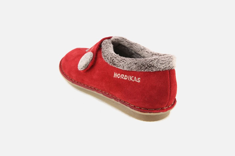 Women Nordikas | Nordikas - Nunavik Cerise Low Slippers On Labotte