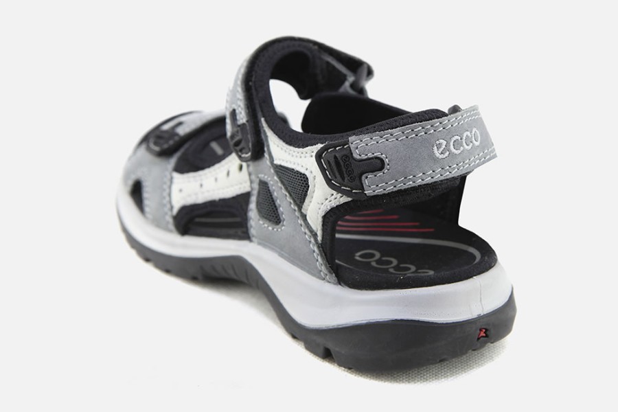 Women Ecco | Ecco - Offroad Titanium Sandals On Labotte