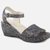 Women Brunate | Brunate - Batifol Noir Multi Sandals On Labotte